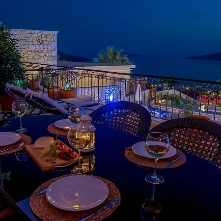 Olympos With Stunning Sea Views And Pool Lejlighed *
