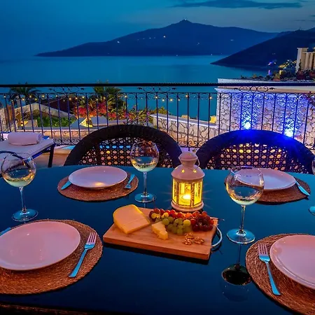 Olympos With Stunning Sea Views And Pool Lejlighed *