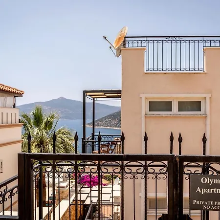 Olympos With Stunning Sea Views And Pool Lejlighed Kalkan
