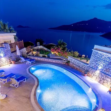 Olympos With Stunning Sea Views And Pool Lejlighed *