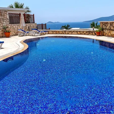 Olympos With Stunning Sea Views And Pool Lejlighed *